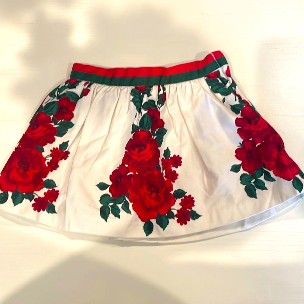 Janie & Jack Floral Skirt, size 6-12mth